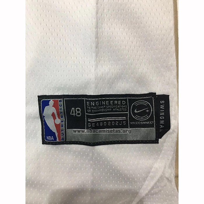 Camiseta Milwaukee Bucks Giannis Antetokounmpo NO 34 Association Blanco
